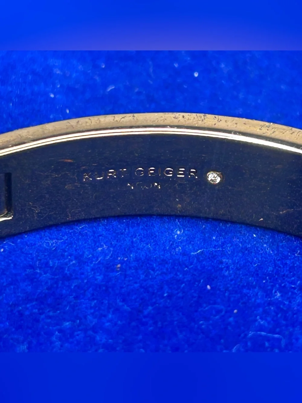 Kurt Geiger Rainbow Hinged Bangle Bracelet